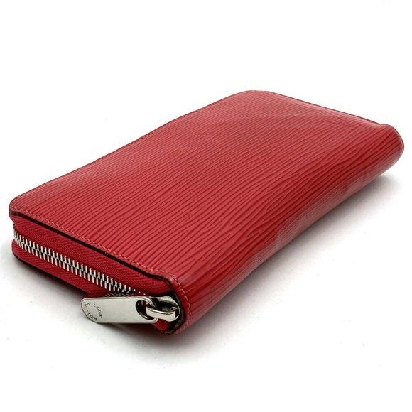 LOUIS VUITTON Red Leather Wallet - Picture 4 of 16